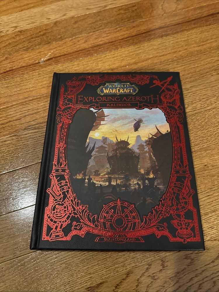 New! World of Warcraft: Exploring Azeroth: Kalimdor Hardcover Book Blizzard Ent.