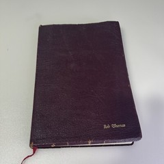 The Student Bible NIV Burgandy 1987 Zondervan Bonded Leather index