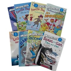 I Can Read Books, Scholastic Beginning 1 Level, Random Lot of 8, Unisex