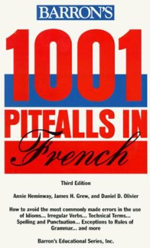 1001 Pitfalls in French Paperback Daniel D., Grew, James H. Olivi