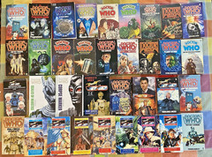 Vintage Doctor Who Paperback Books Lot Of 35