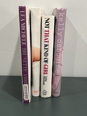 Lot Autobiography Books Khloe Kardashian Lea Michele Lena Dunham Kelly Osbourne