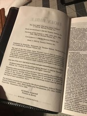 Vintage 1988 Thomas Nelson Holy Bible NKJV Center Column Reference Edition Rare