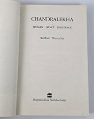 Chandralekha Woman Dance Resistance Rustom Bharucha Dance Art Indian Book