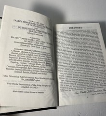 New World Translation of Holy Scriptures 1984 Watchtower Bible & Tract Society