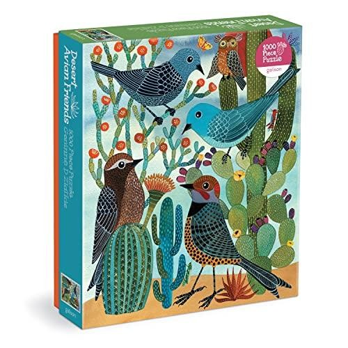 Desert Avian Friends 1000 Piece Puzzle by Galison Mudpuppy – Other