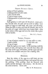 1887 175 Choice Recipes Vintage Cook Book 83 Pages