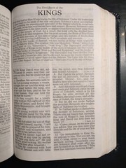 The Holy Bible Prophecy Study Edition. Nelson. 2008. Genuine Leather (8.5″ x 6″)