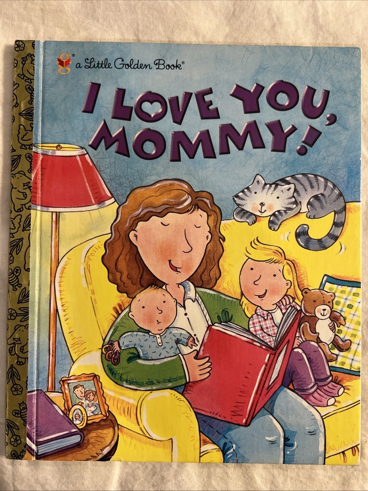 Vintage A Little Golden Book I Love You, Mommy! #2216