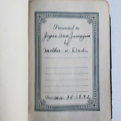 Vintage National Bible Press King James Pronouncing Holy Bible Genuine Leather