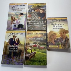 11x Love Inspired Inspirational Romance Novel Books (Paperback)