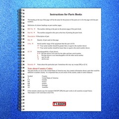 KUBOTA T1400H Parts Manual – STEEL WIRE BOUND – PROTECTIVE COVERS