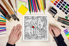 Swear Word Adult Coloring Book: Fresh Out of F*Cks