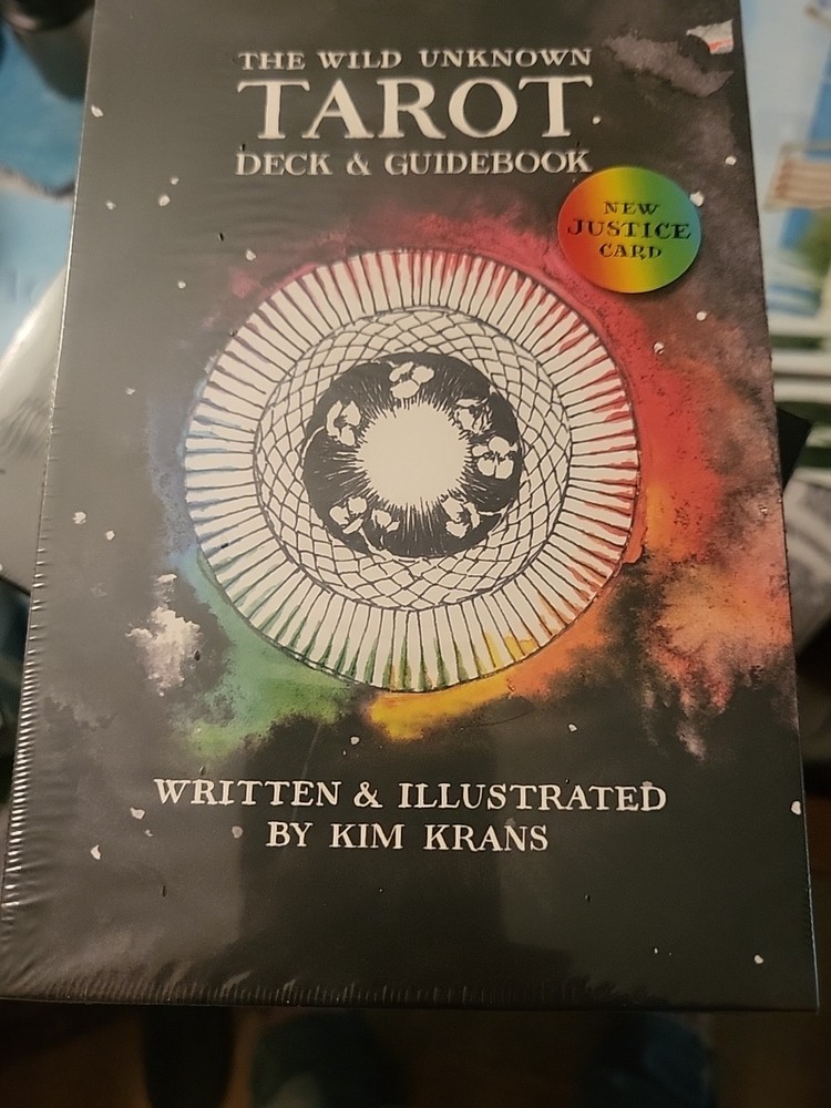 The Wild Unknown Tarot Deck & Guidebook Box Set By Kim Krans Brand New Sealed