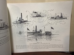 Long Island Sound And Narragansett Bay Steam Vessels – Drawings By Samuel Ward