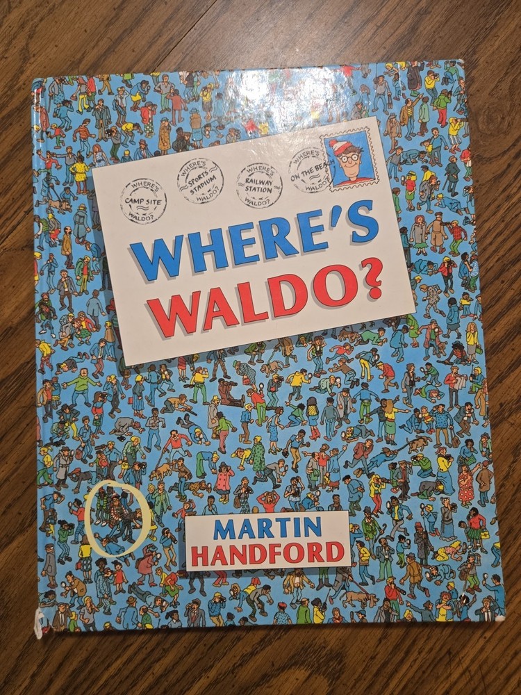 Martin Hanford. Where is Waldo? Hardcover Book 1987