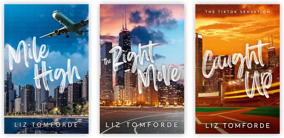 Windy City Series 3 books Collection Set Caught Up,The Right Move,Mile High – Br
