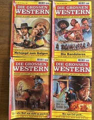 41 BASTEI Western-Bestseller Misc Pulp Fiction German Booklets Books Vintage VG