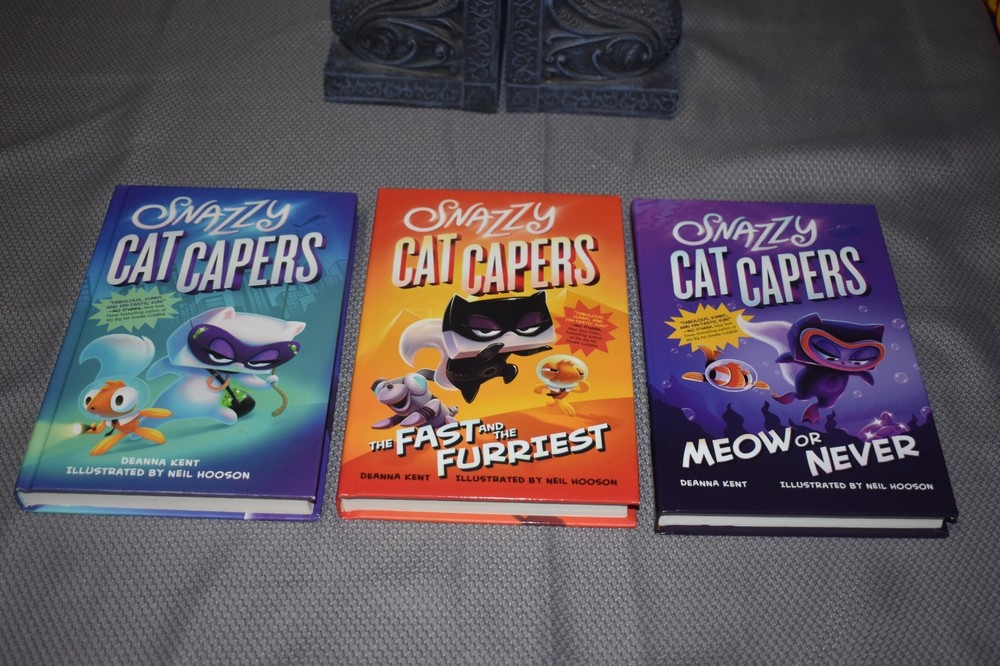 Snazzy Cat Capers series/set by Deanna Kent (1st Edition/Varied Print,hardcover)