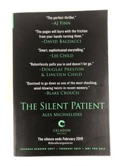 Silent Patient ARC Advance Reading Copy Alex Michaelides Celadon Books VG 2019