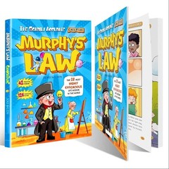 Murphy’s Law Learning Book for Kids 8-12 with 128 Pages Paperback Illustrated.