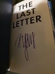 REBECCA YARROS The Last Letter SIGNED Autographed Deluxe 1st Edition Hardcover