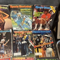 Sports Illustrated Magazines 1976-00s Football Lot Of 40