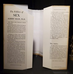 The Folklore of Sex by Albert Ellis – First Edition – Hardcover Book w/ Jacket