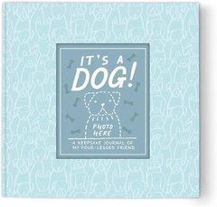 t4 Studio Oh! It’s a Dog! A Keepsake Journal, 104 Pages, Hardcover Pet Journal