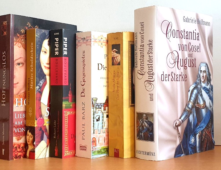 BUCHPAKET+6 BÜCHER+Historische Romane+GABRIELE HOFFMANN+ROBERT LÖHR+HC+TB+BUNDLE