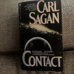 Contact Carl Sagan Paperback 1st Pocket book printing (October 1986)
