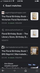 Applewood Bks.: Floral Birthday Book by William Foster (2000, Hardcover)