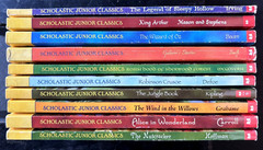 10 Lot Scholastic Junior Classics Ages 8-12 RL 3rd-4th pb