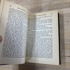 Antique Book – The Country Doctor – Honore De Balzac – 1800’s *Undated*