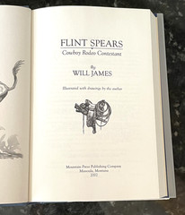 Flint Spears: Cowboy Rodeo Contestant by Will James (Hardcover, 2002)