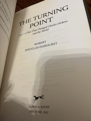 The Turning Point. Robert Douglas-Fairhurst. 1st HC Ptg. Knopf 2022. Fine copy