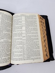 National Bible Press Old & New Testament Pronouncing Red Letter Teacher Ed. 60’s