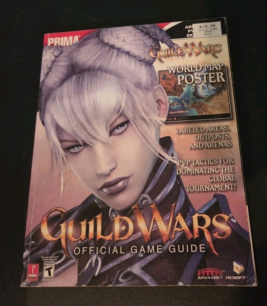 Guild Wars Prima Official Game Guide Area Maps Book 2005 Strategy Guide