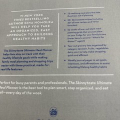 The Skinny Taste Ultimate Meal Planner Gina Homolka First Edition Spiral Bound
