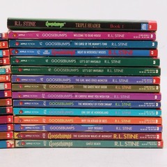 Lot of 29 Vintage Goosebumps Books R.L. Stine Apple Fiction Triple Header #1-46