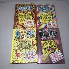 Lot 8 Dork Diaries by Rachel Renee Russell Hard Cover Exclusive Edition