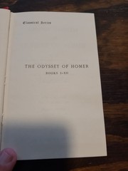 Homer Odyssey ancient Greek W.B. Stanford 2 vols hardcover St Martin’s Press