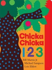 Chicka Chicka 1, 2, 3 – Board book By Martin Jr., Bill – GOOD