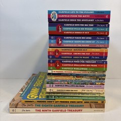 Vintage Garfield Fat Cat 3 Pack Book Lot 18 Jim Davis 1980s 1990’s early 2000s