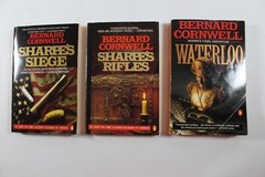 Bernard Cornwell Book Lot of 15 Paperbacks Nathaniel Starbuck, Sharpe Series