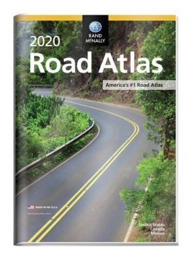 Rand Mcnally 2020 Road Atlas W Vinyl Protective Cover (Rand McNally – VERY GOOD