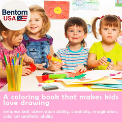 Unicorn Coloring Book Set with Coloring Pages & Colored Pencils, Art Supplies fo