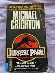 Jurassic Park by Michael Crichton (Paperback, 1993) First Movie Tie-In Edition