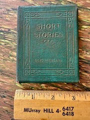 1921 Small Book Short Stories Maupassant New York Little Leather Library