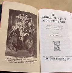 The Catholic Girl’s Guide and Sunday Missal Hardcover Lasance 1955 HC